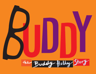 "Buddy: The Buddy Holly Story" play logo